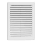 HACO Větrací mřížka se síťovinou - krytka 175x250 bílá
