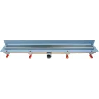 HACO Podlahový lineární žlab ke stěně 850 mm klasik mat