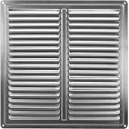HACO Nerezová větrací mřížka - krytka 250x250