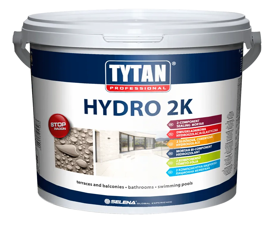 TYTAN vysoce elastická hydroizolace s vlákny HYDRO 2K, 20kg