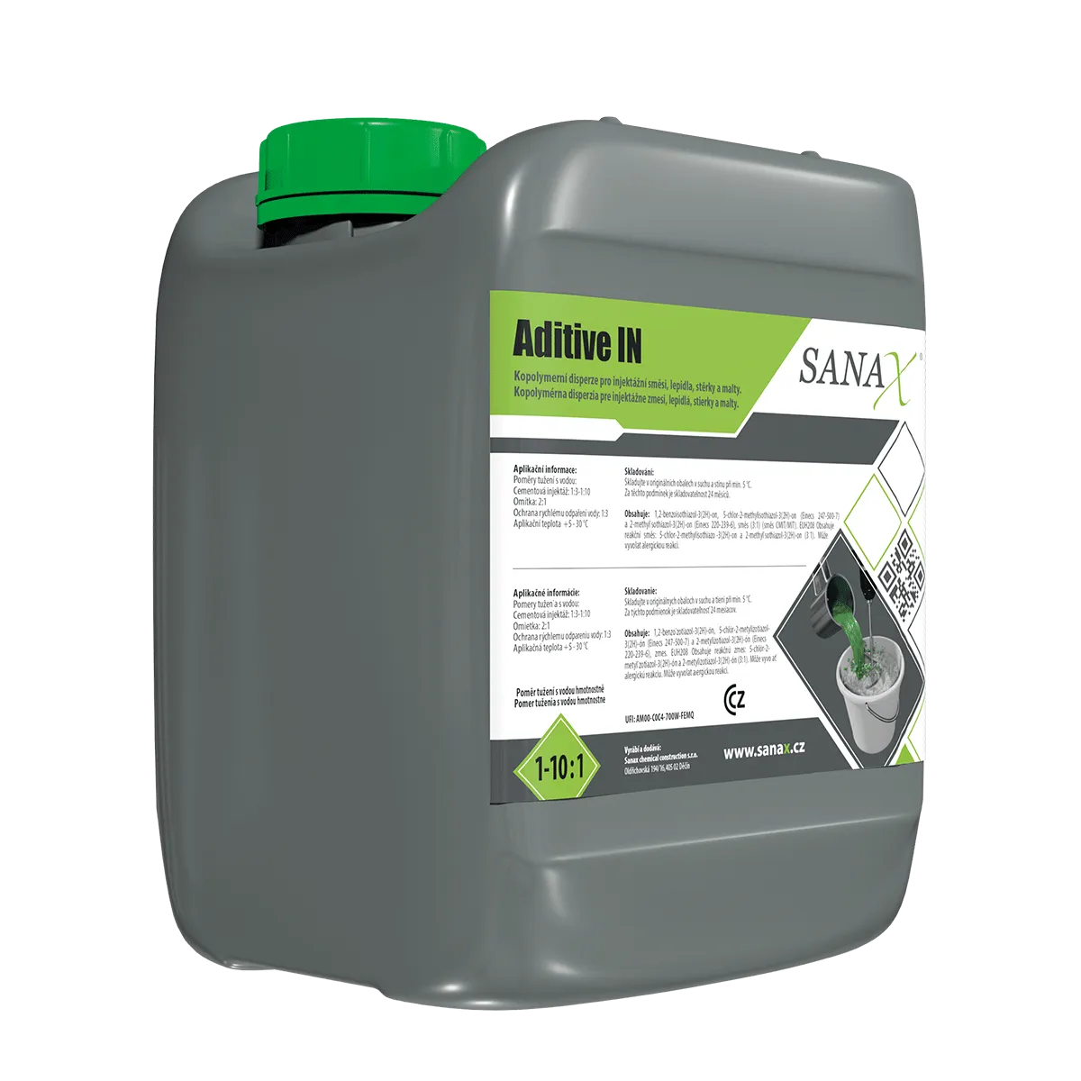 SANAX ADITIVE IN, tekutá, 10l