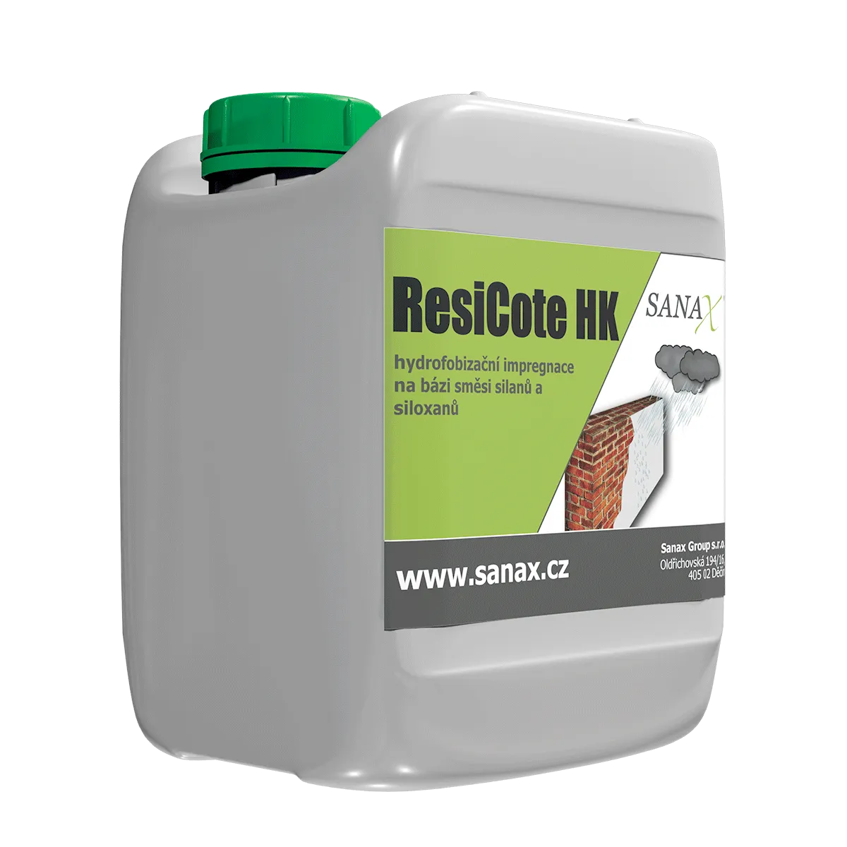 SANAX RESICOTE HK, hydrofobní nátěr,  3l
