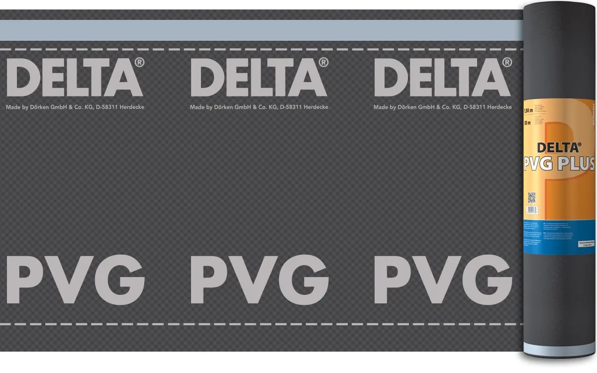 DORKEN DELTA fólie PVG na bednění, š.150cm