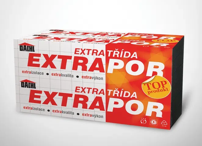 polystyren.EXTRAPOR 100S šedý STABIL, 1000x 500x 20mm,12,5m2