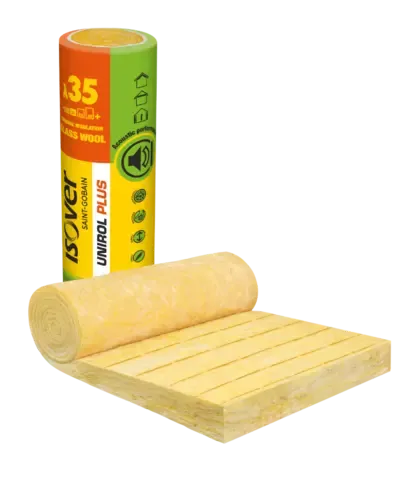 ISOVER  UNIROLL  PLUS 0,036, tl.180mm, 3,96m2/bal