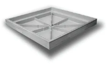 V  víko revizní šachty k zadláždění 300x300mm