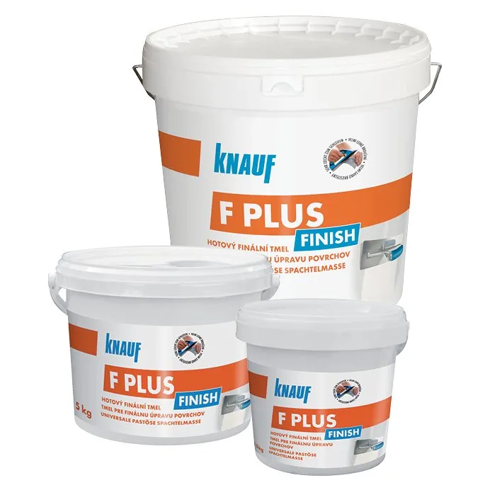 KNAUF F Plus Finish, finální tmelicí hmota, zlepšená brousitelnost,  1.5kg