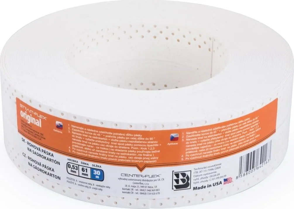 HASOFT ORIG ROHOVÁ PÁSKA NA SÁDROKARTON STRAIT-FLEX ORIGINAL 61 mm / 30 m