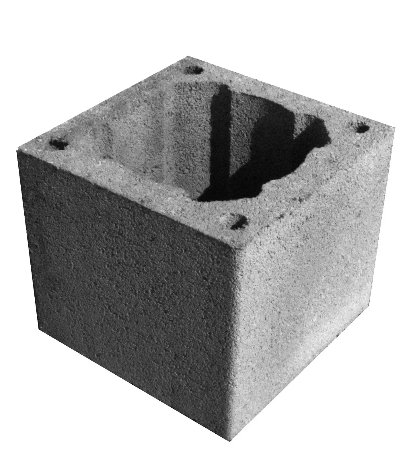 SCHIEDEL komínová tvárnice STABIL 1820, jednoprůduchová, 360x360x330mm