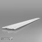 lišta rychloomítník P-RO PVC, pro omítky tl. 4mm, 3000mm
