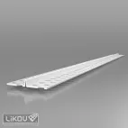 lišta rychloomítník P-RO PVC, pro omítky tl. 6mm, 3000mm