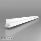LIKOV Lišta lemovací G-E PVC 125/3000 mm