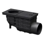 LIKOV Lapač střešních splavenin GRS boční černá 110 mm