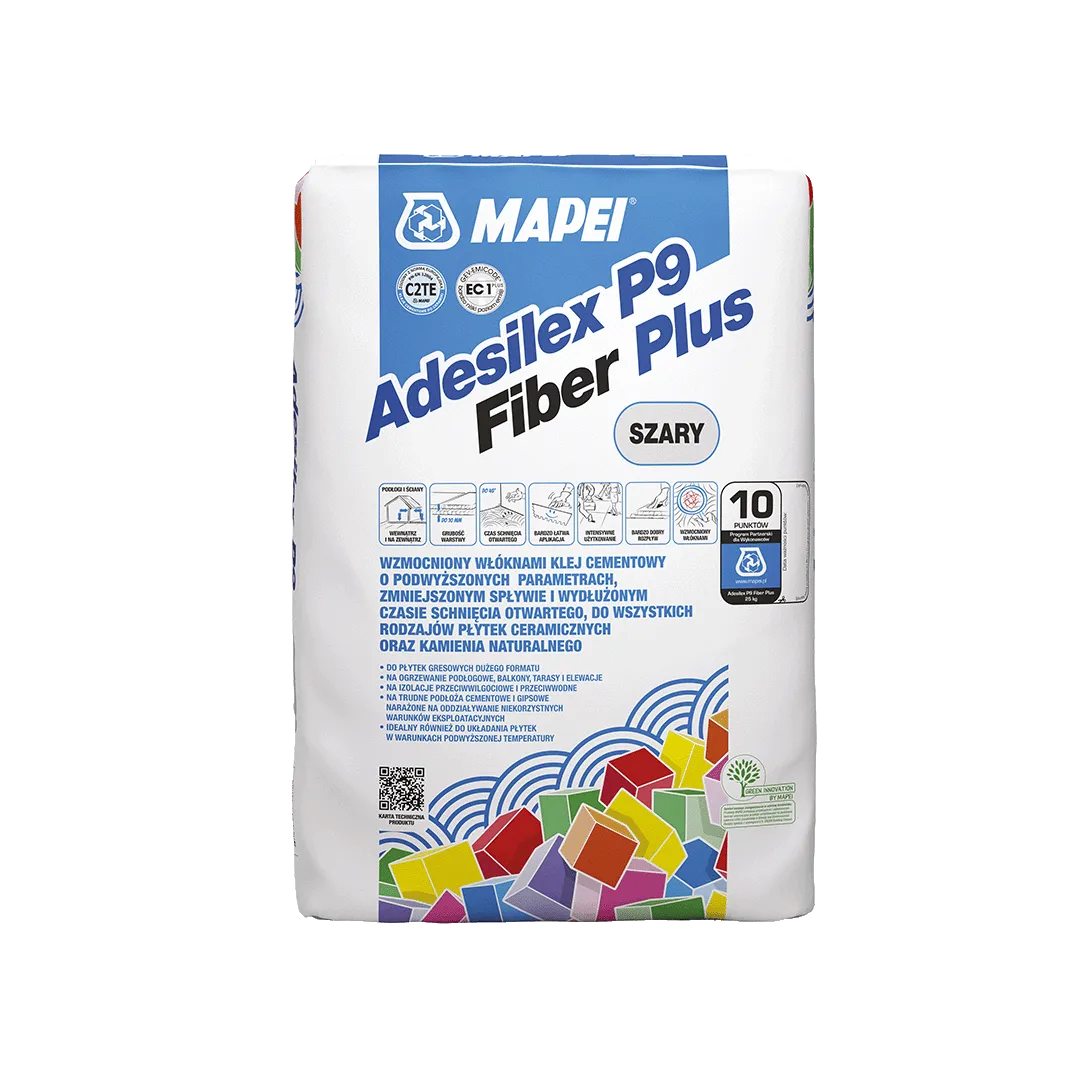 MAPEI ADESILEX P9 FIBER PLUS ŠEDÝ - 25 kg