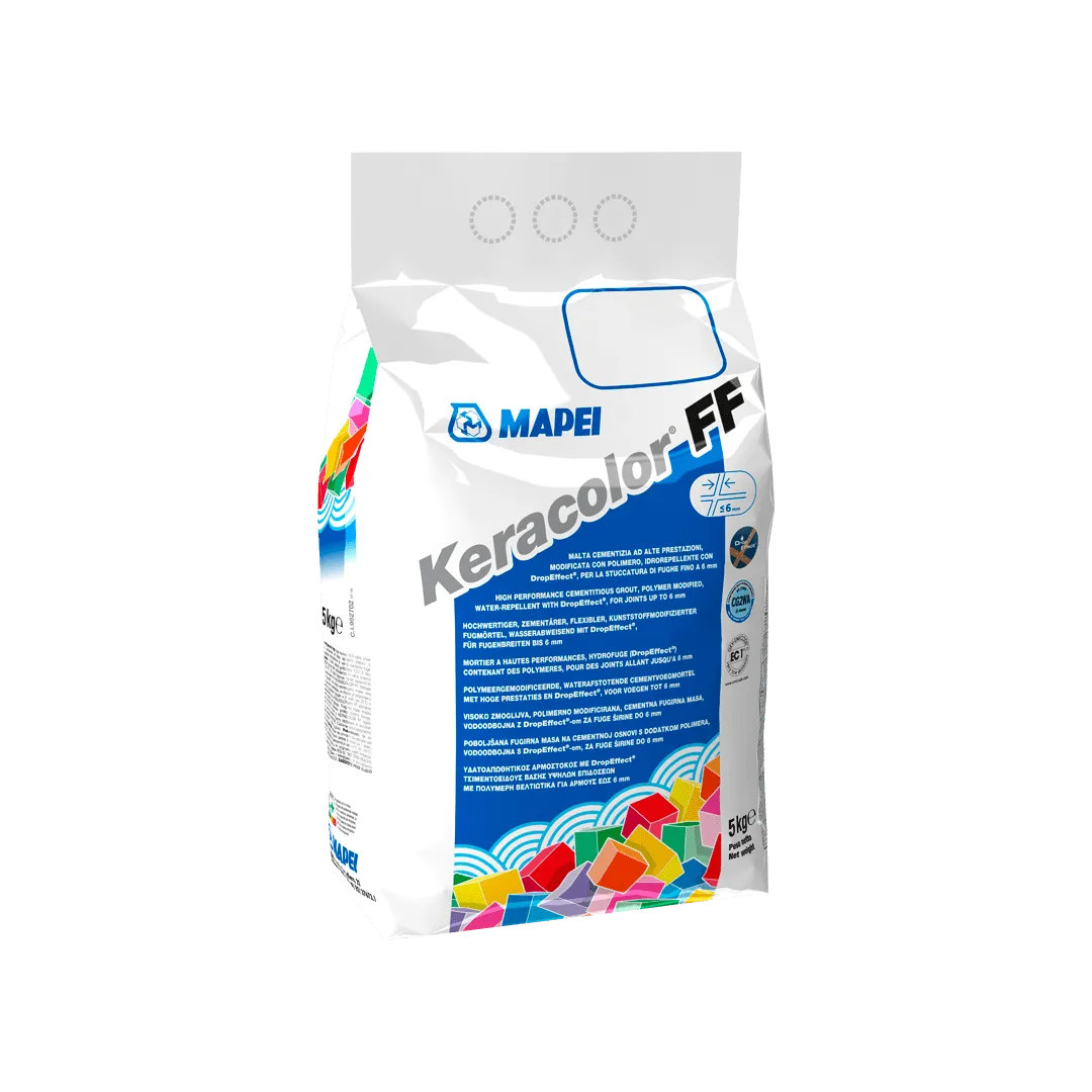 spárovací hmota MAPEI Keracolor FF  111 ALU, 5kg stříbrnošedá