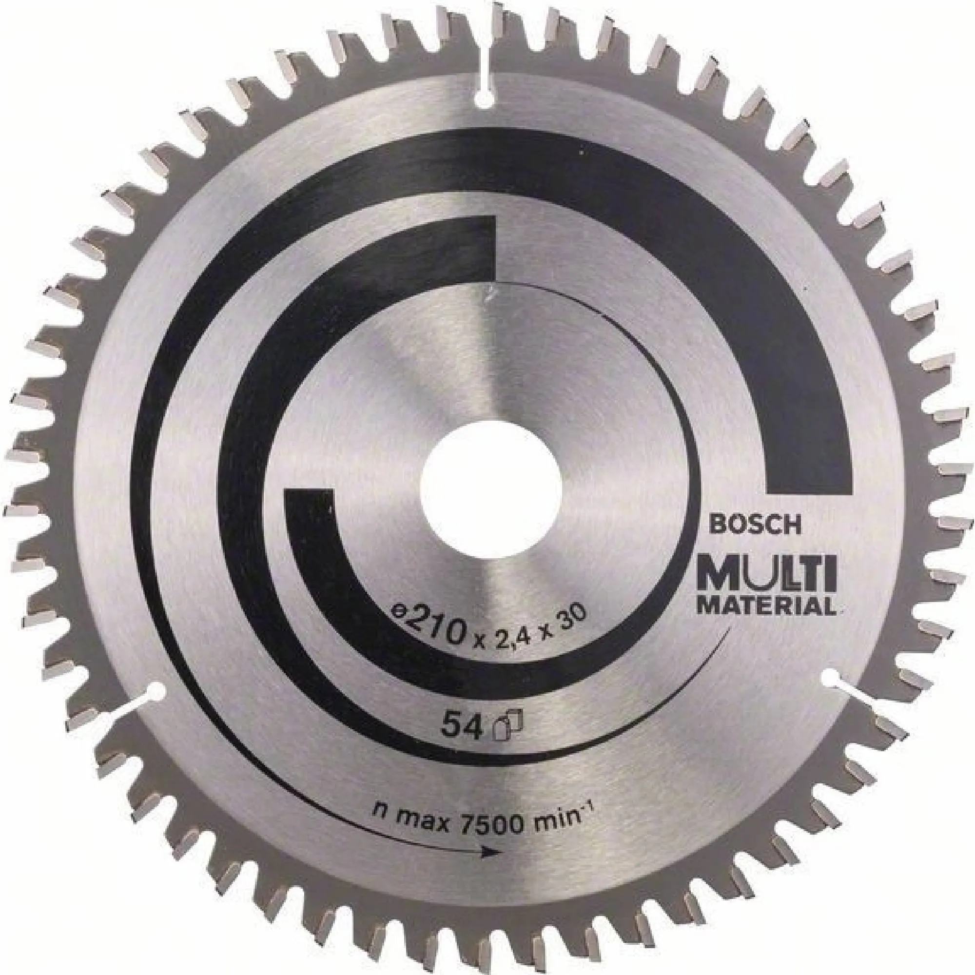 BOSCH Pilový kotouč Multi Material 210x2,4x30 54z