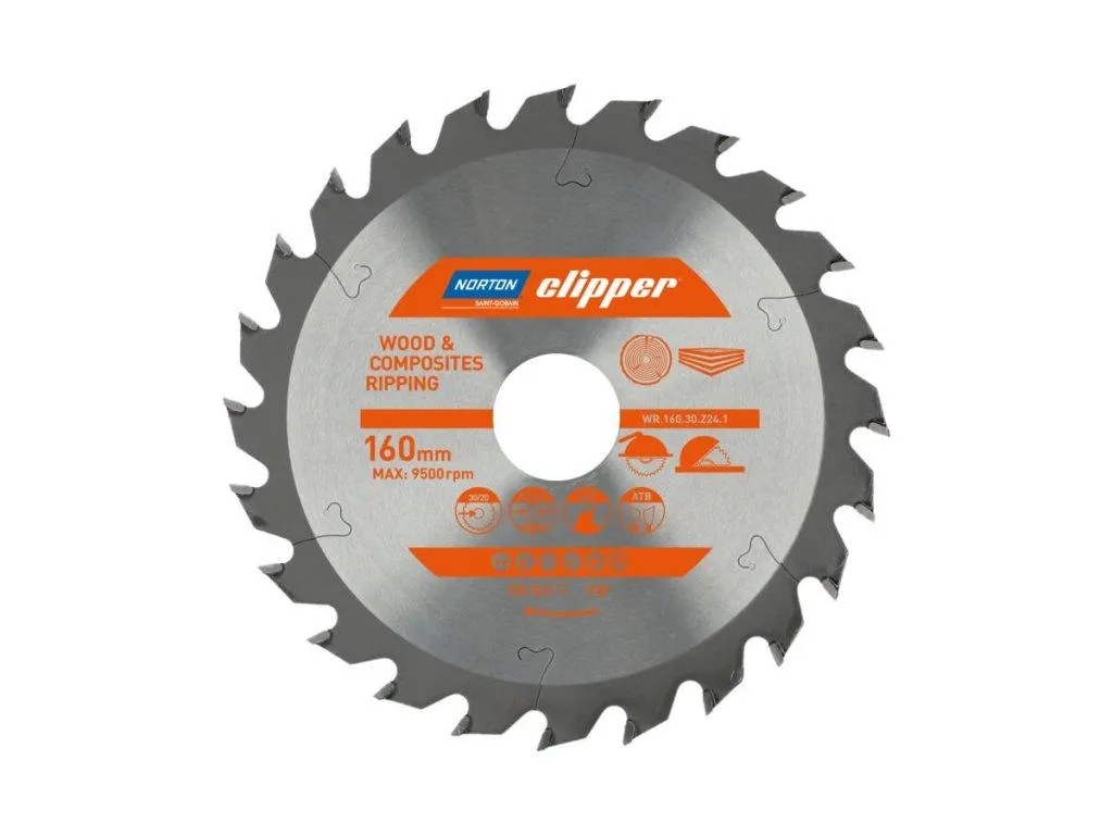 BOSCH Pilový kotouč CLIPPER 160x2,2/1,6x30 24z