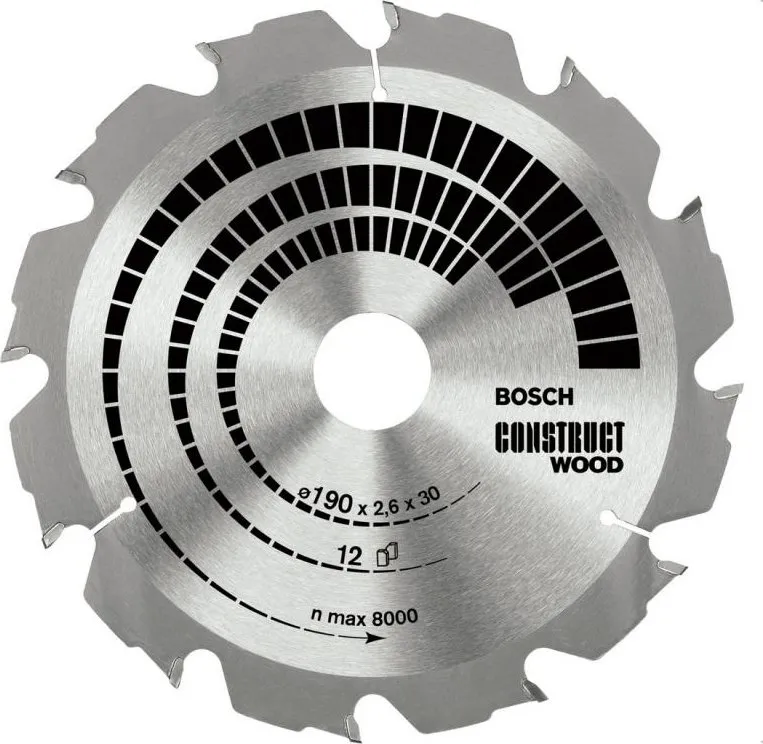 BOSCH Pilový kotouč CW WO H 190x30 12z