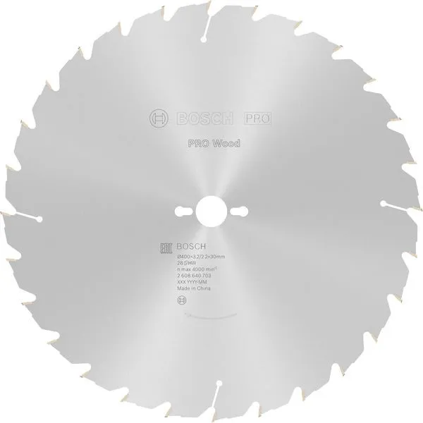 BOSCH Pilový kotouč 400x30-28