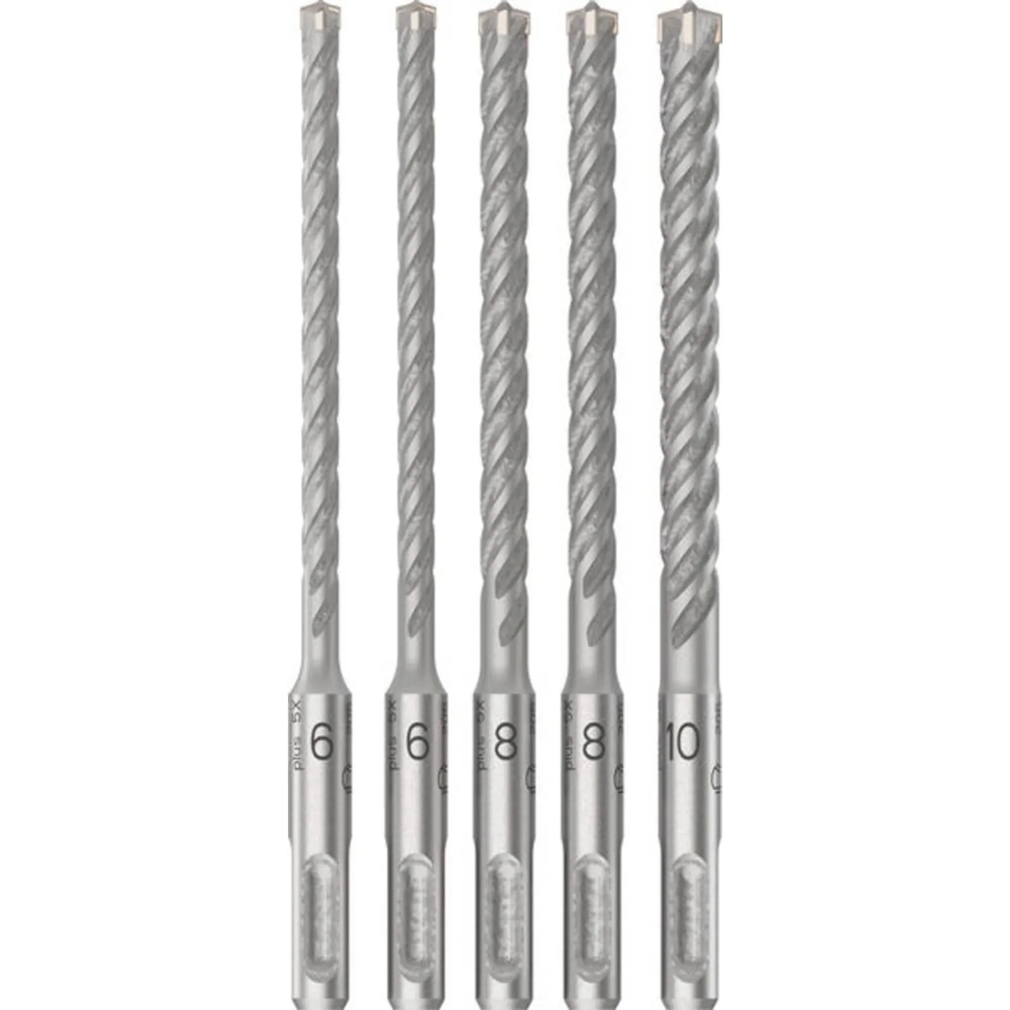 vrták  BOSCH sada 5X  2x6,2x8,10 - 100/160mm