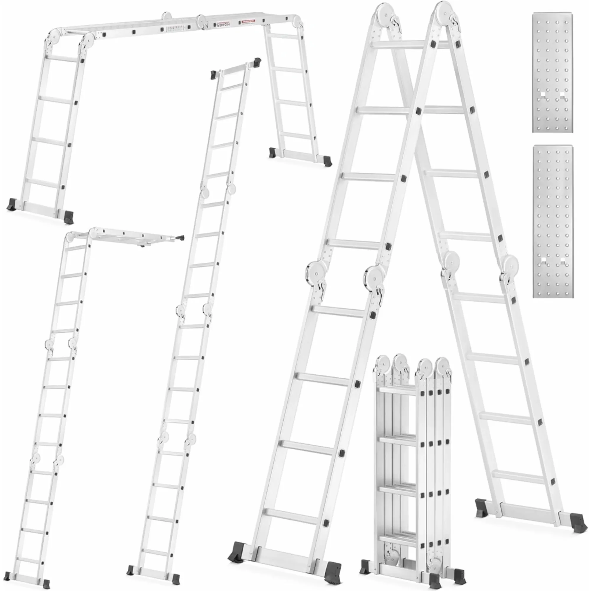 Z.víceúčelový hliníkový žebřík 4.6m JOBI