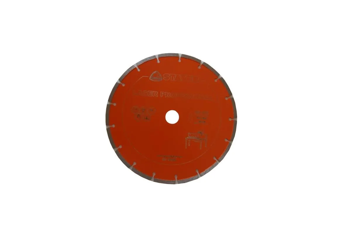 KOTOUČ  BTA LASER 250x1,7x10, díra 25,4 - na čedič