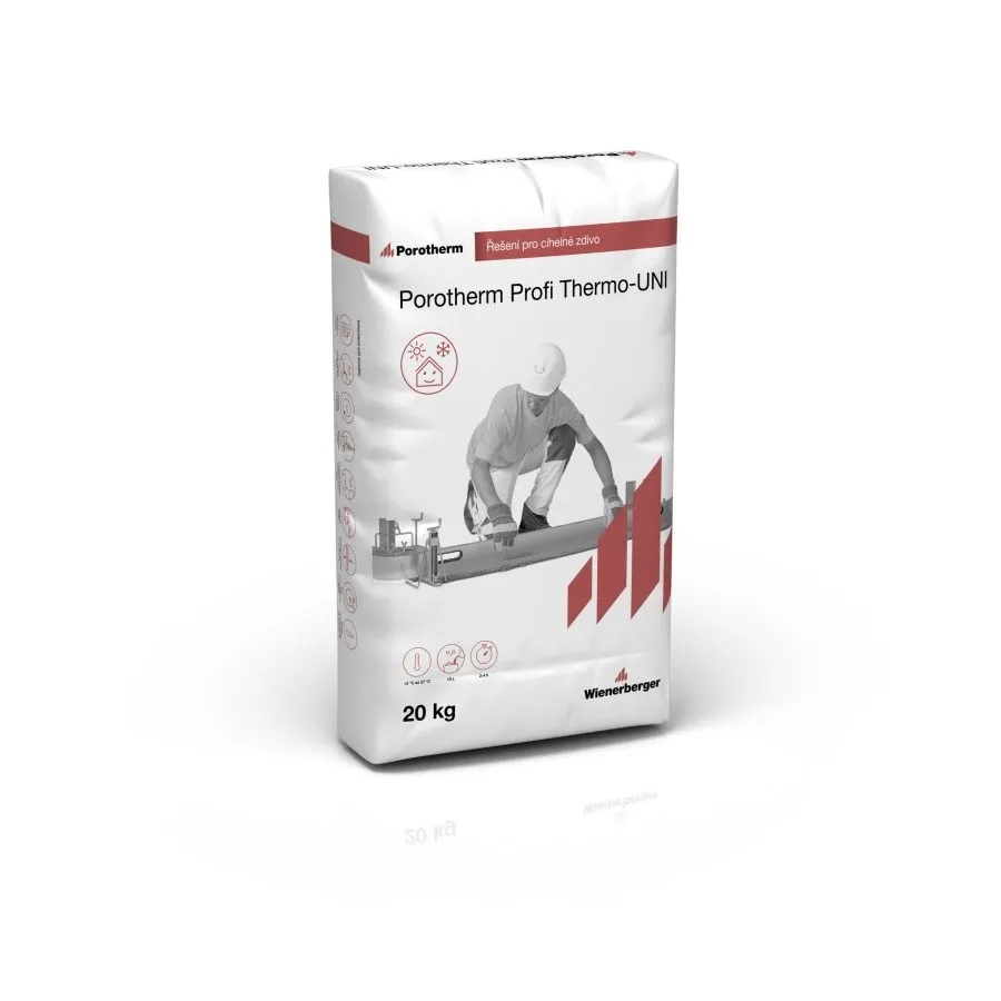 POROTHERM Profi Thermo-UNI malta zakládací, 20kg, 10Mpa, 35pyt/pal