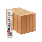 POROTHERM Profi DRYFIX T 44  plněné minerální vatou, 440x248x249mm, P8, 72ks/pal
