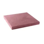 PRESBETON Dlažba betonová Hladká 400×400×40 mm červená (9,12)