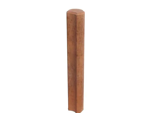 PRESBETON Palisáda betonová Paso PA-2/80 97×120×800 mm hladká hnědá (56)