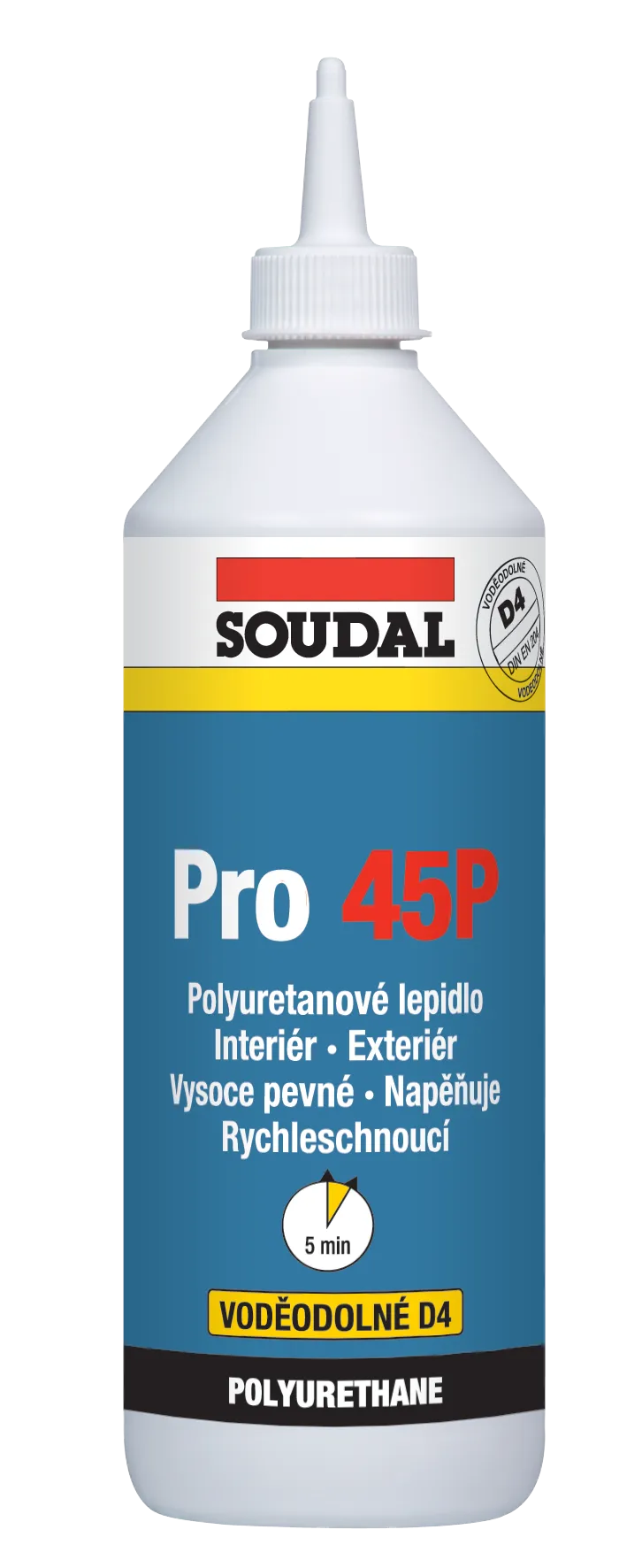 SOUDAL Polyuretanové lepidlo PRO 45P - 750g