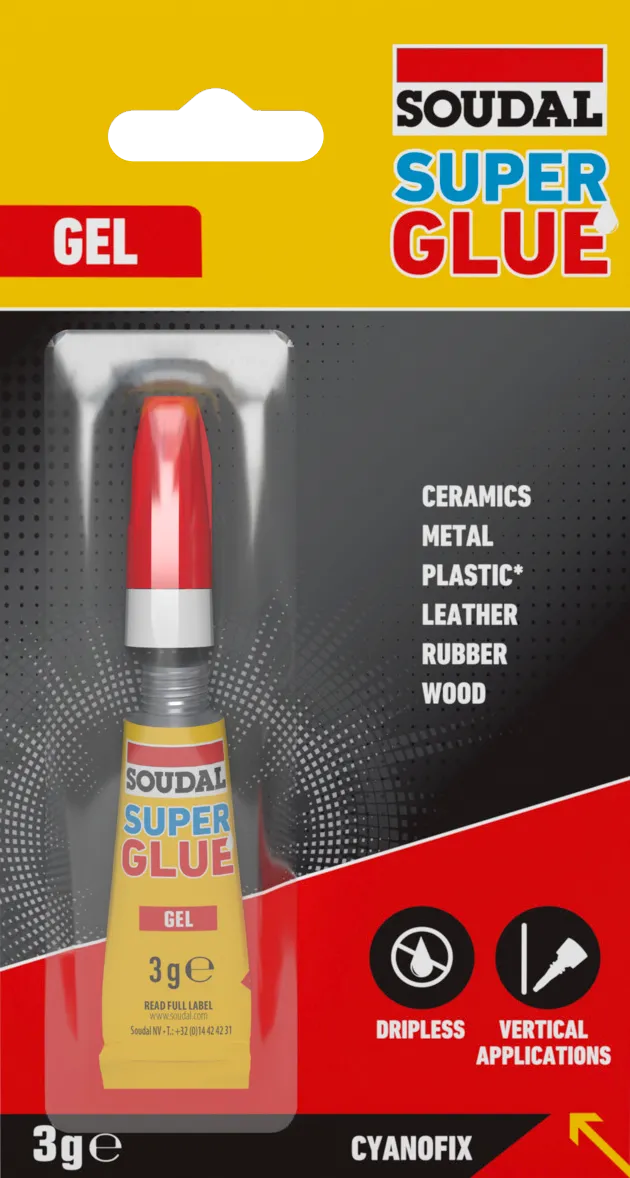 SOUDAL Soudal Super Glue GEL - 3g