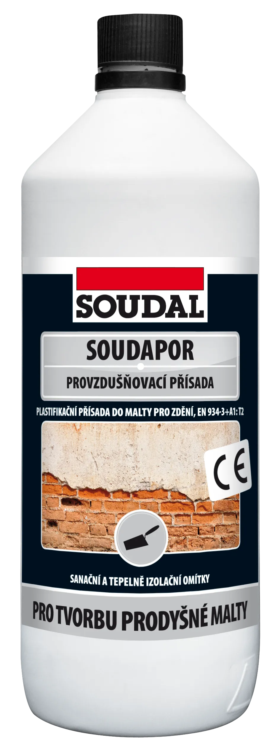 SOUDAL SOUDAPOR provzdušňovací přísada žlutohnědá - 5l