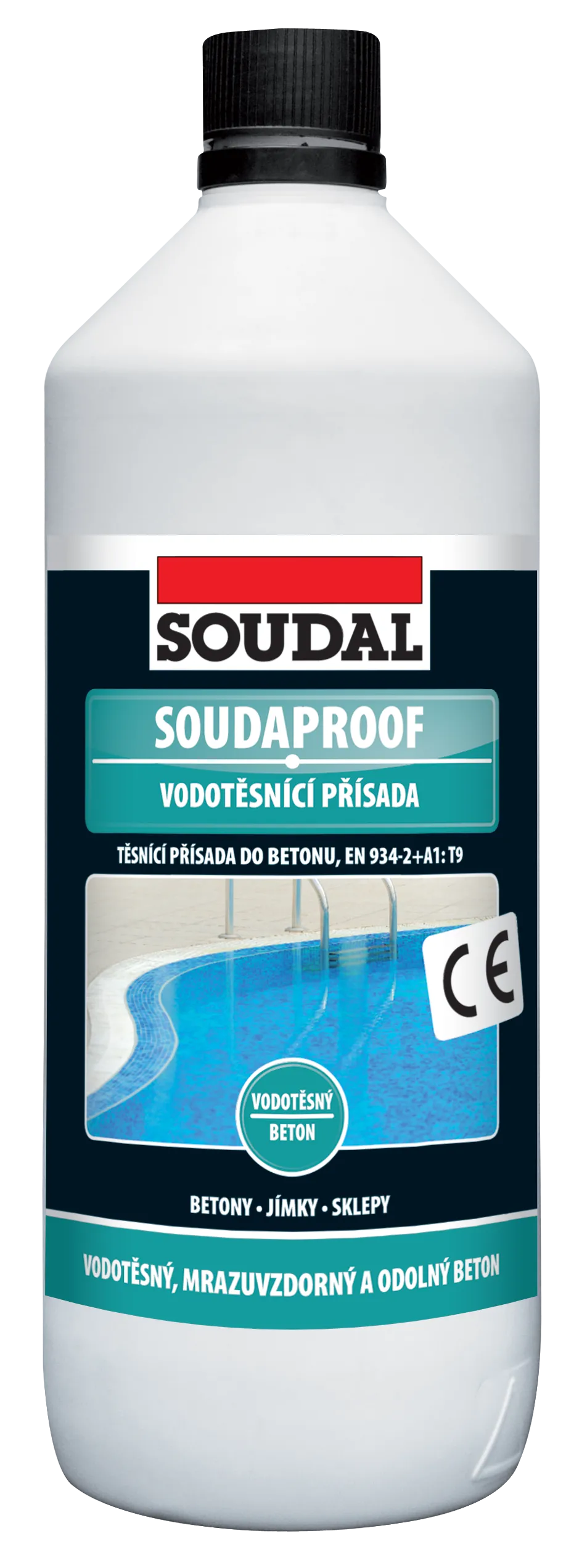 SOUDAL SOUDAPROOF Vodotěsnicí přísada - 1l