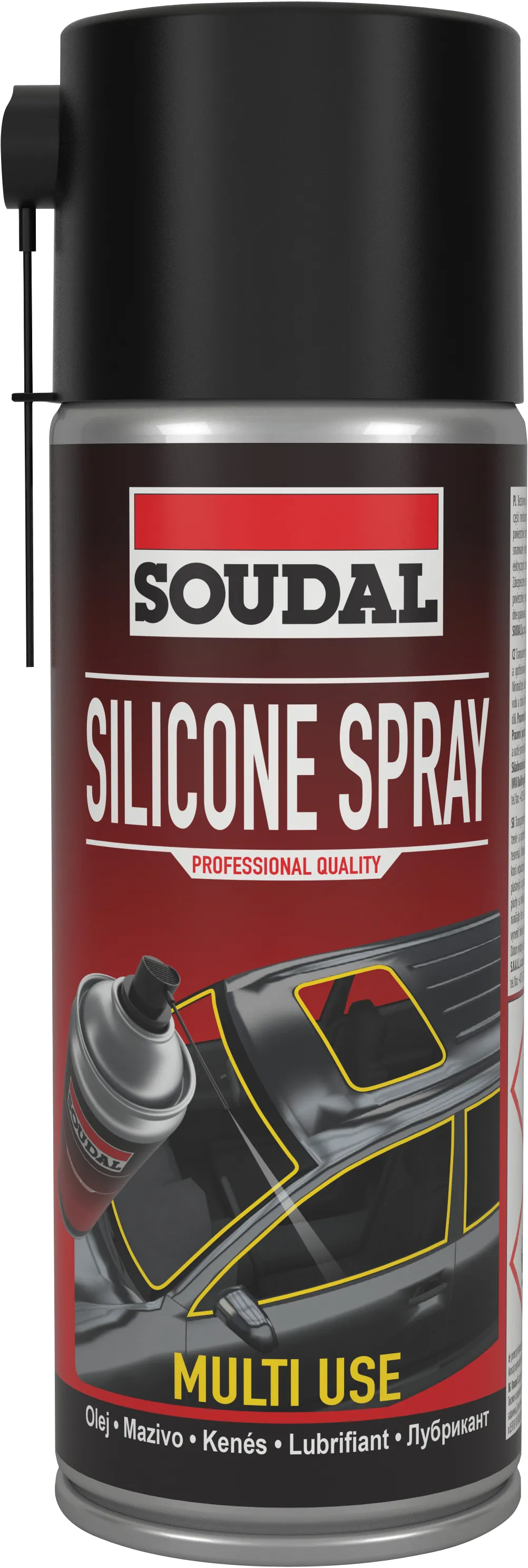 SOUDAL Silicone spray - Silikonový sprej - 400ml