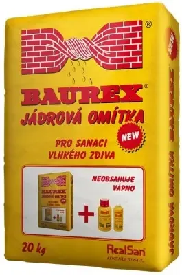 BAUREX SMS NEW-jádrová 20kg, žlutá, 24p/pal