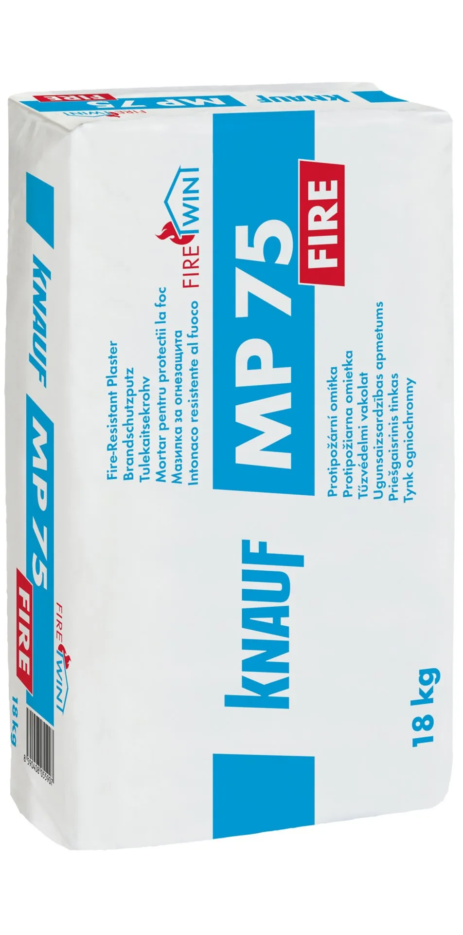 KNAUF MP 75 Fire-protipožární sádrová omítka, 18kg, 40p/pal