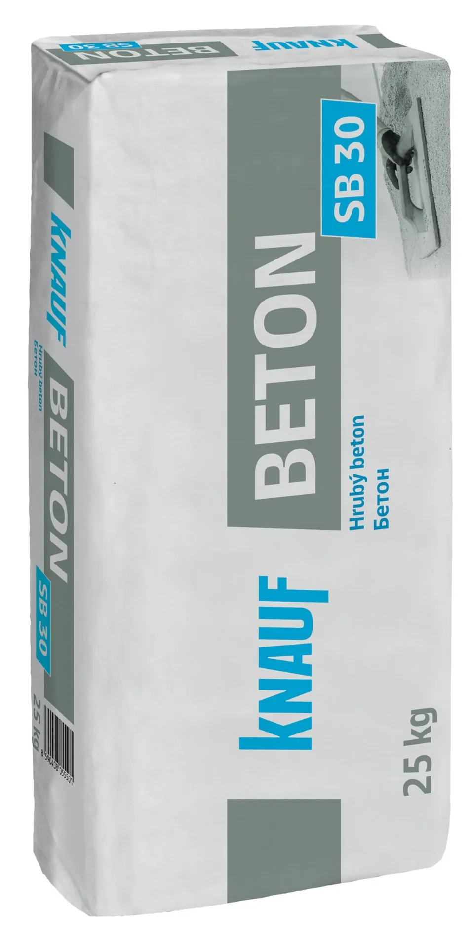 KNAUF   beton výplňový hrubý SB30, 30MPa, 25kg, 48pyt/pal