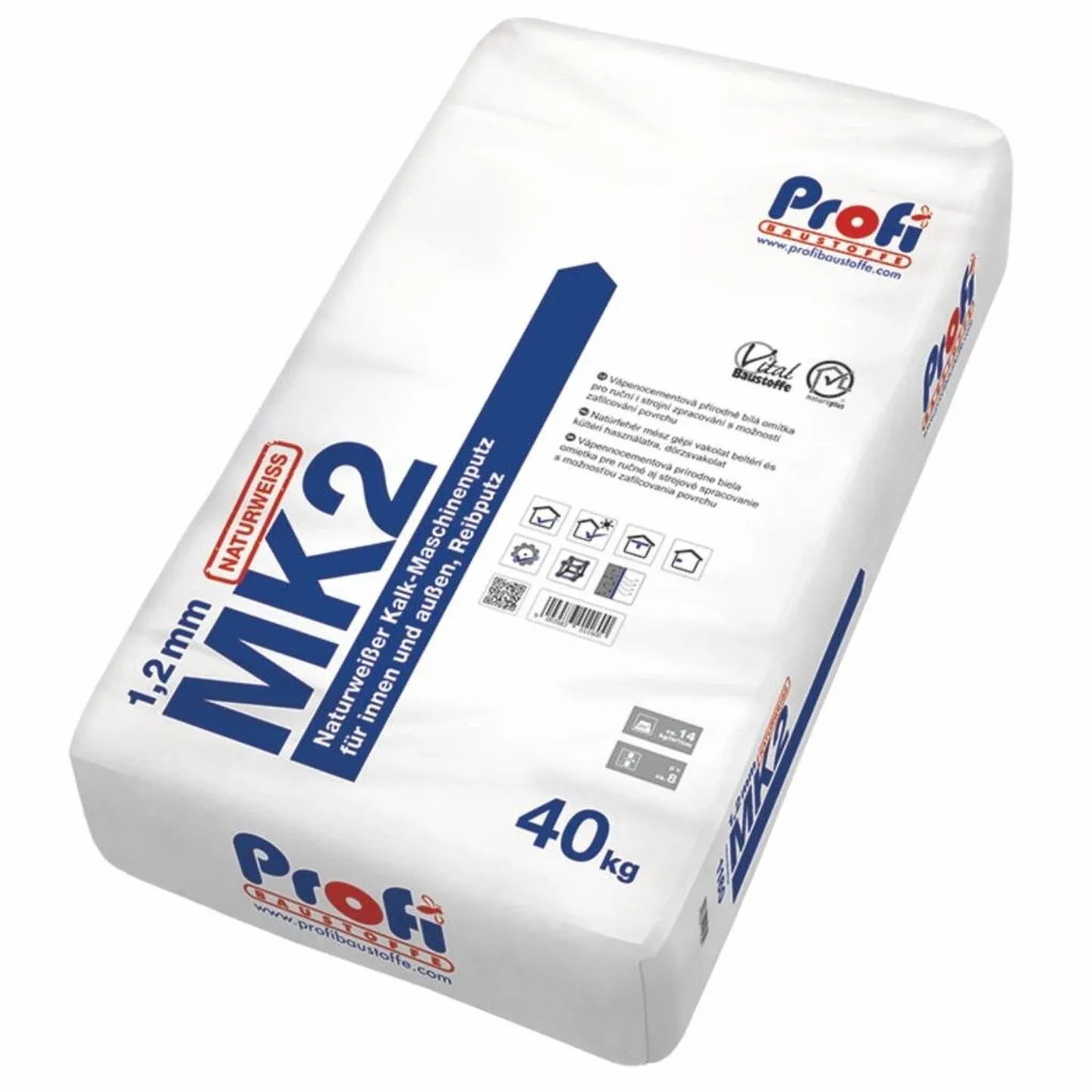 PROFI   BAUSTOFFE Profi MK2, vnější jednovrstvá 1,2, 40kg, 35pyt/pal