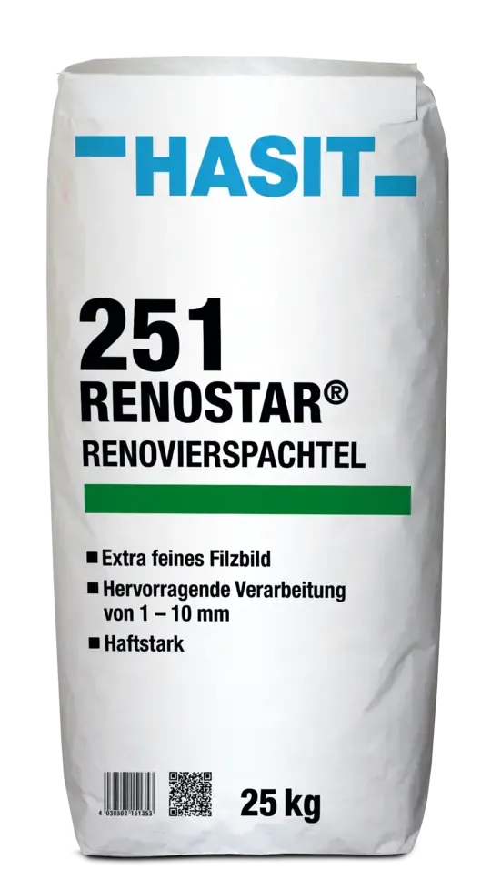 HAS 251 Renostar, renovační omítka, 25kg, 42pyt/pal