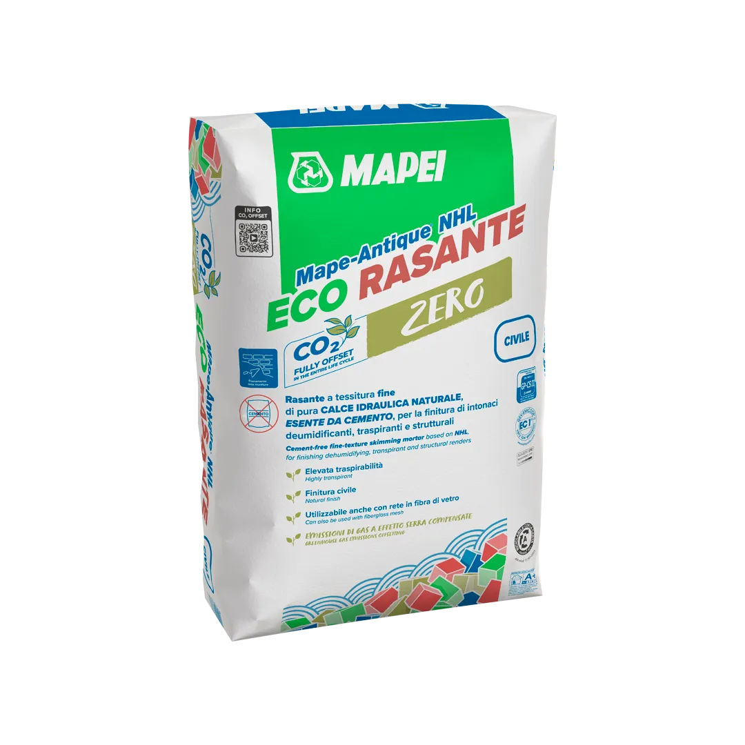 MAPEI MAPE-Antique ECO RASANTE CIVILE, jemnozrnná paropropustná omítka, 25kg