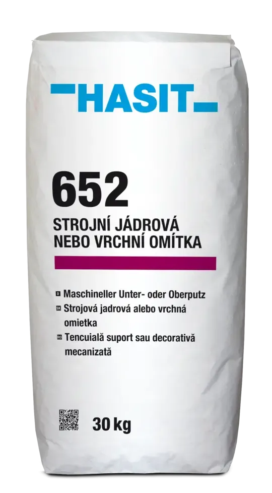 HAS 652 Kalkzementputz, strojní jádro nebo vrchní omítka, 30kg, 42pyt/pal
