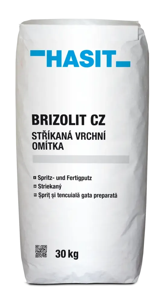 BŘIZOLIT HASIT stříkaný přírodní, 0-3mm, 30kg, 42/pal