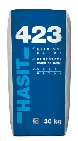 HAS  423 Estrich/Beton. cementový potěr 0-2mm, 30Mpa, 30kg, pro tl. 5- 30mm