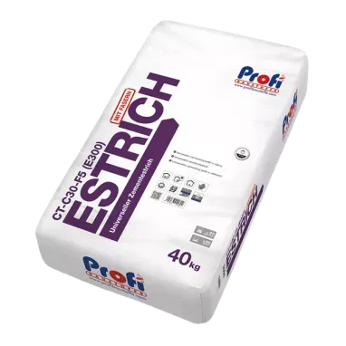 PROFIBAUSTOFFE ESTRICH CT-C30-F5 (E300) s vlákny, 30MPa, 40kg