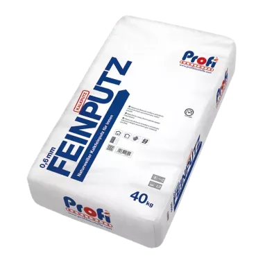 PROFI  BAUSTOFFE Feinputz, vnitřní štuková 0,6mm, 40kg, 35pyt/pal