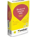 WEBER  štuková stěrka bílá, 25kg               42p/pal