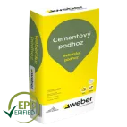 WEBER DUR podhoz   25kg, 42p/pal
