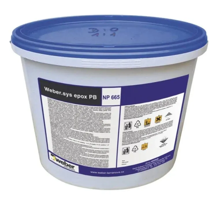 WEBER sys.epox PB - plastbeton přírodní 18,25kg