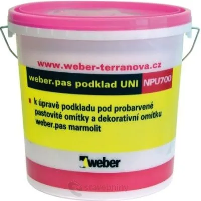 TERR.podkladní nátěr weber.pas UNI oranžový, 20kg